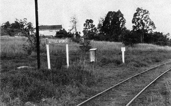Little Ipswich stop - missing shelter