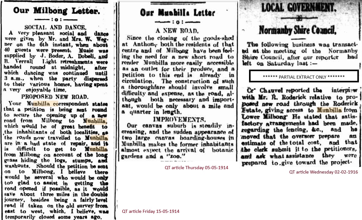 Proposed Milbong Road - 1914-1916 proposed-milbong-road-1914-1916